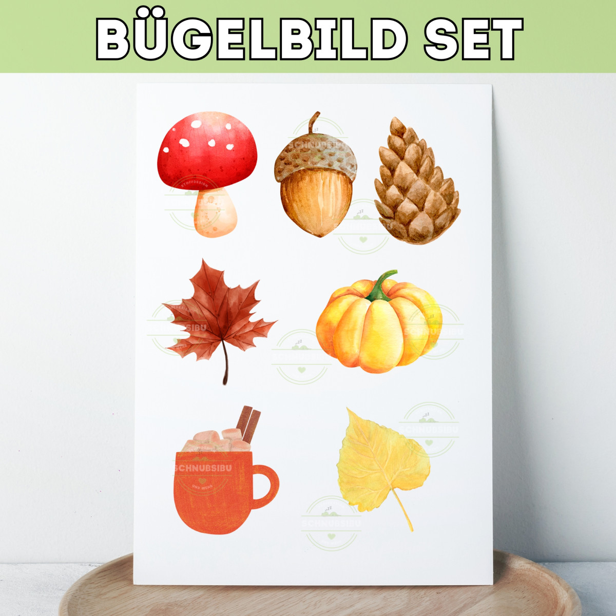 Bügellabel Set Halloween/ Herbst Set